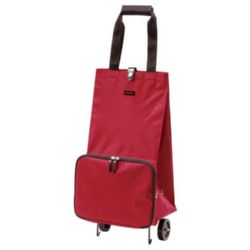 BOLSA C/RUEDAS FALTTROLL ROJA