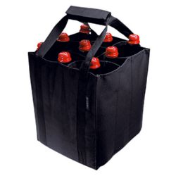 BOLSA PARA BOTELLAS BOTTEBAG NEGRA