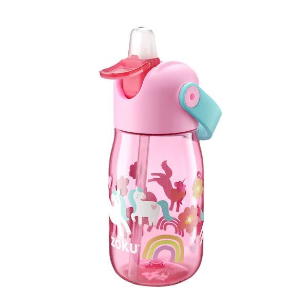 BOTELLA INFANTIL ZOKU ROSA UNICORNIO