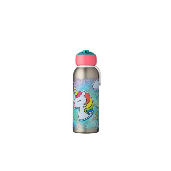 BOTELLA ISOTERMICA FLIP-UP 350ml UNICORN 