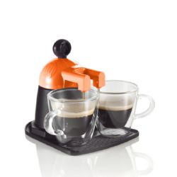 CAFETERA EXPRESSO NARANJA