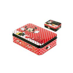 CAJA LATA DISNEY MINNIE 14X10XH4