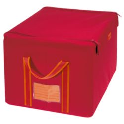 CAJA STORAGE ROJO/NARANJA 51x41x29.5cm