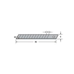 CUCHILLA LCB-30 10 UDS. TAJIMA