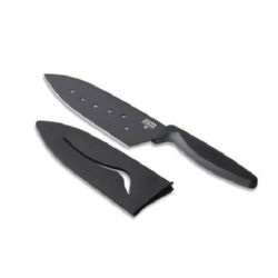 CUCHILLO SANTOKU NEGRO