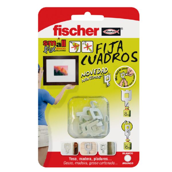 FIJACUADROS FISCHER BLANCO