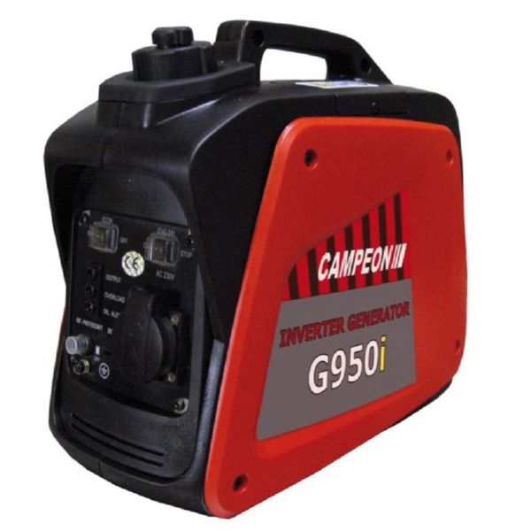 Generador inverter insonorizado Campeón G-950i muy ligero 8,