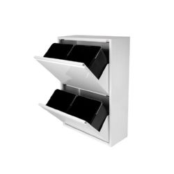 MUEBLE RECICLAR 4 CUBOS BLANCO