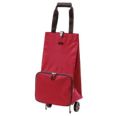 BOLSA C/RUEDAS FALTTROLL ROJA