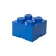 Caja en forma de bloque de lego 4 AZUL